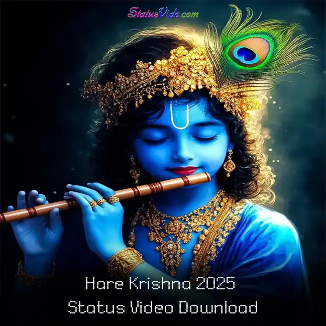 Hare Krishna 2025 Status Video Download