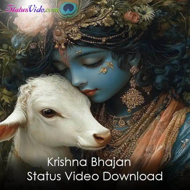 Krishna Bhajan Status Video Download