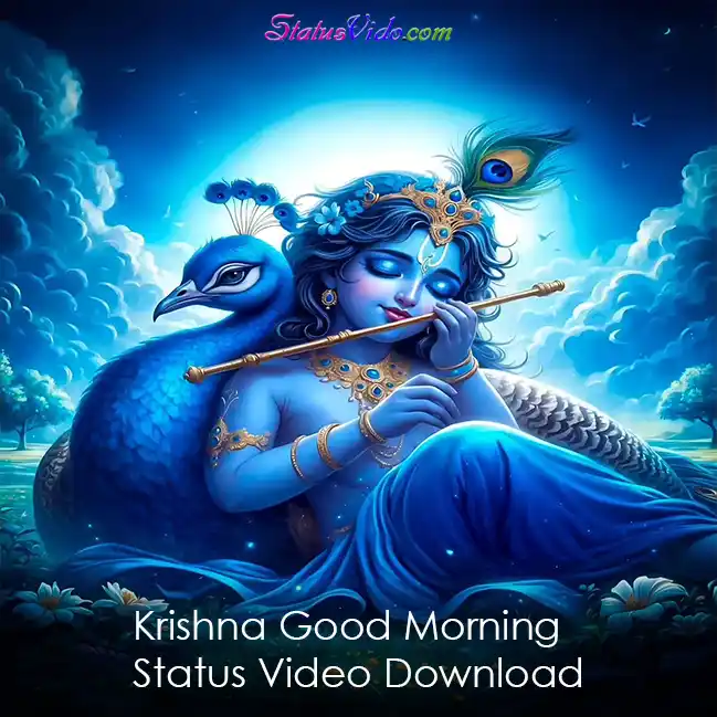 Krishna Good Morning Status Video Download